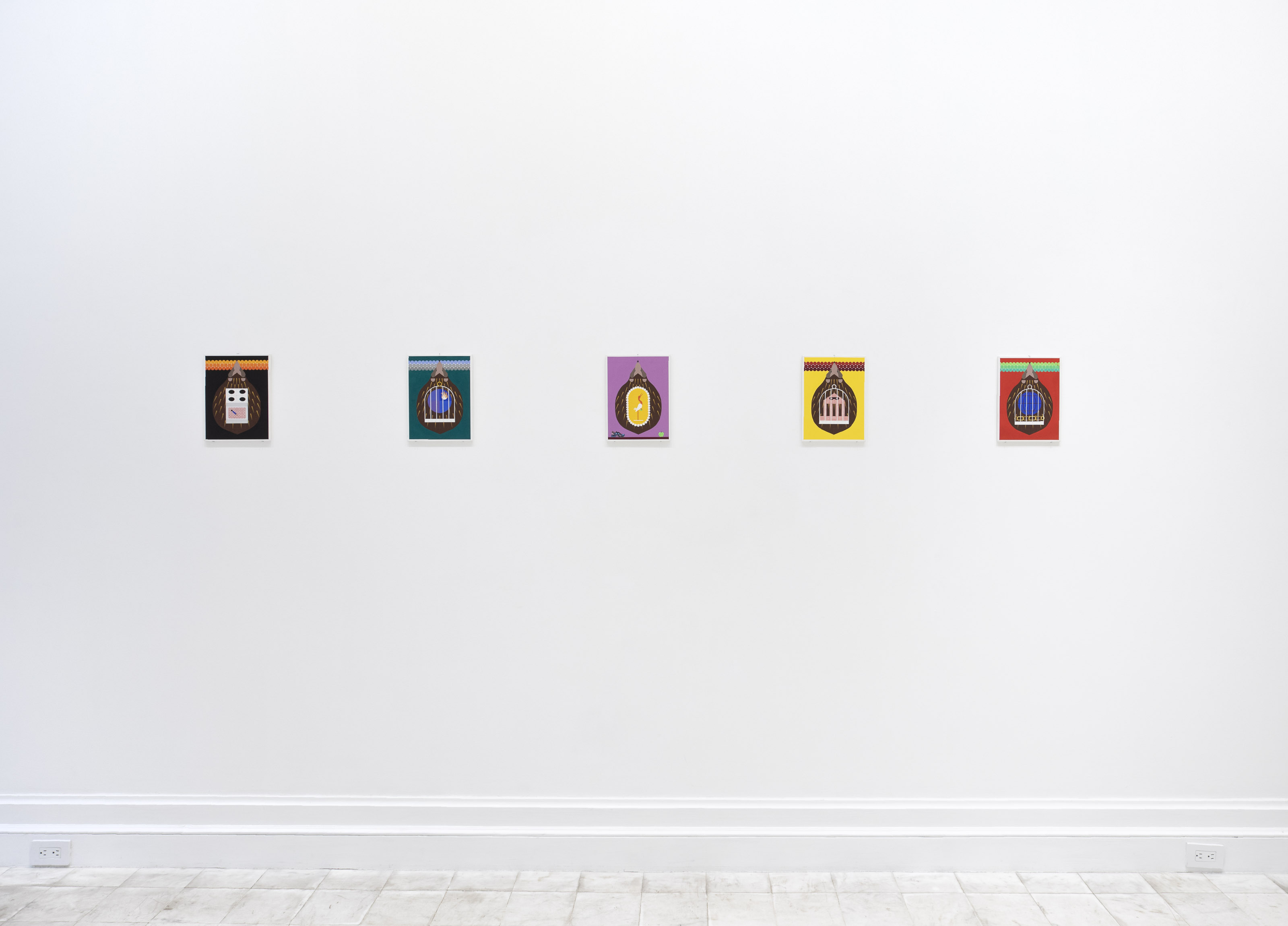 Installation view, Kasper Bosmans: <i>Four</i>, at Gladstone 64, New York, 2020